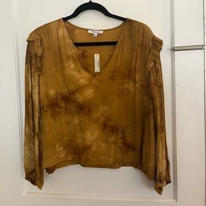 Madewell Yellow blouse